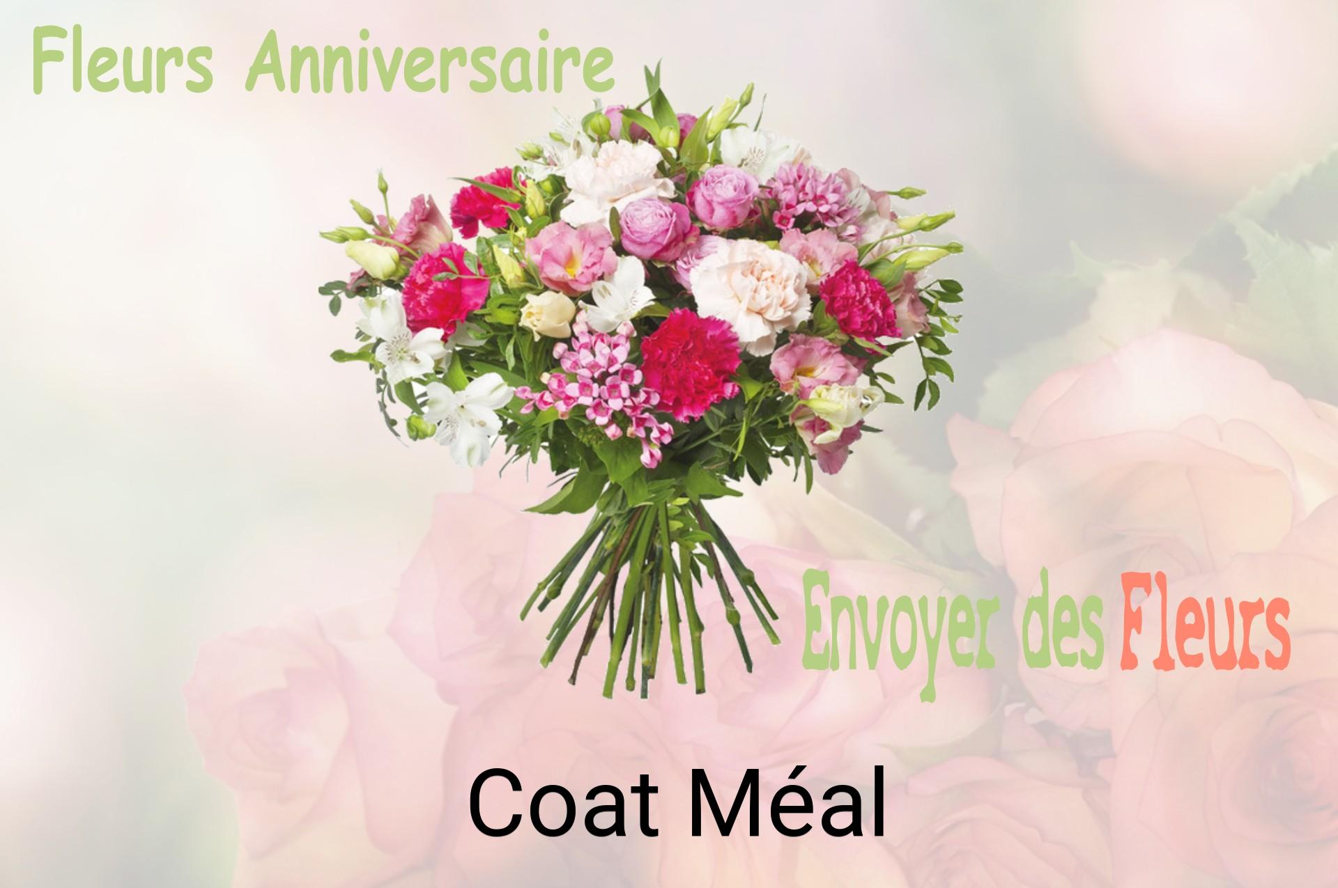 Bouquet de fleurs d’anniversaire livré à Coat-Méal